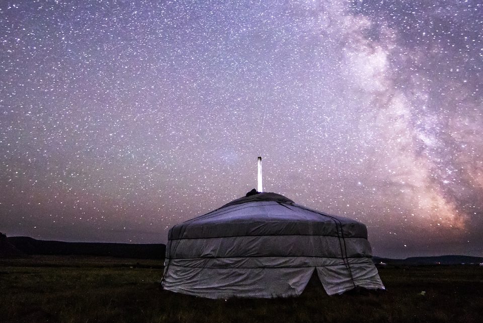 Night sky Mongolia
