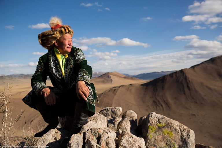 Kazakh eagle hunter - Mongolia