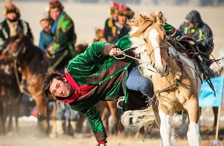 Traditional Kazakh horse games