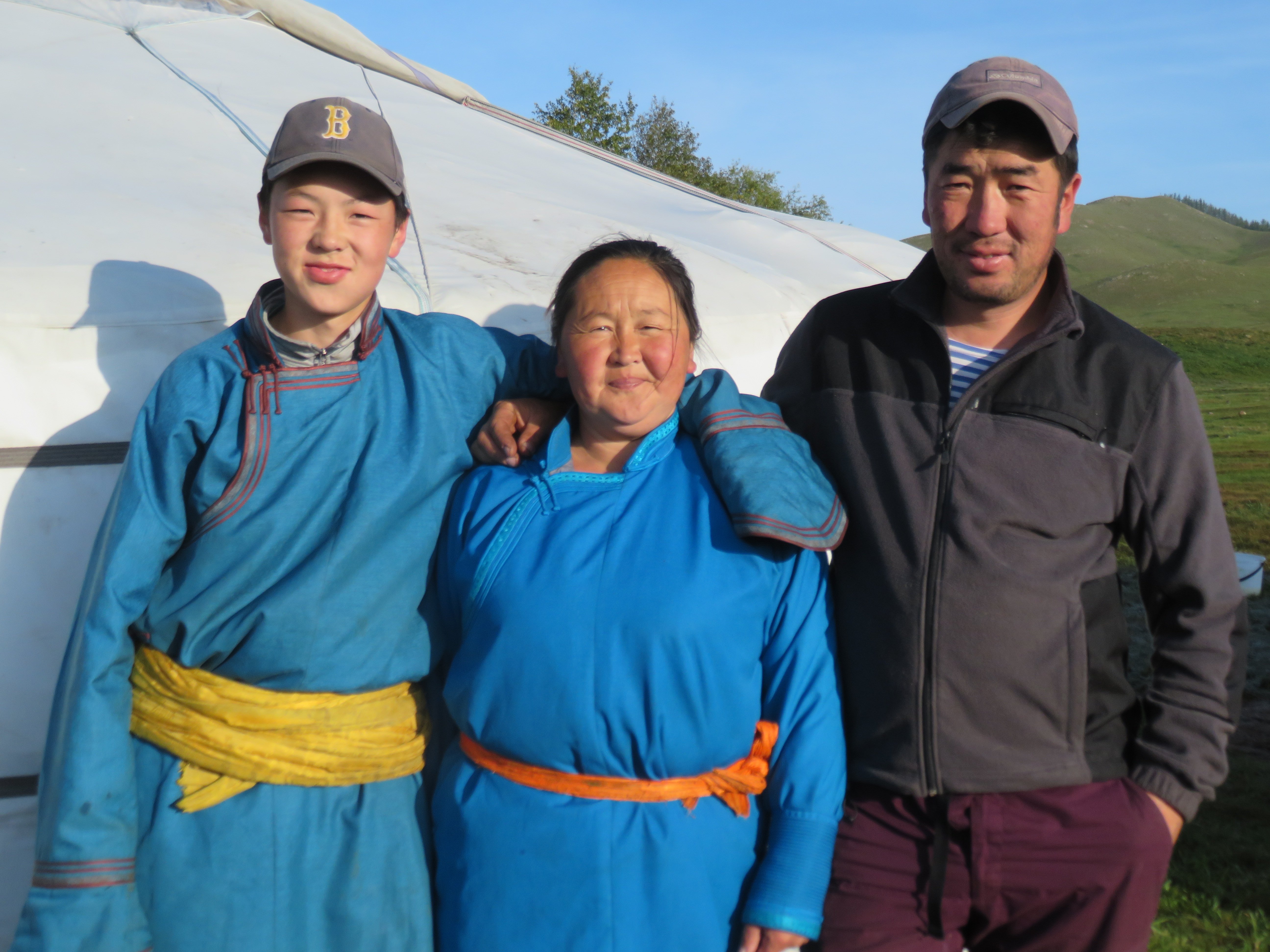 Meet Naraa and his family - modern Mongolian nomads at Gorkhi Terelj National Park 