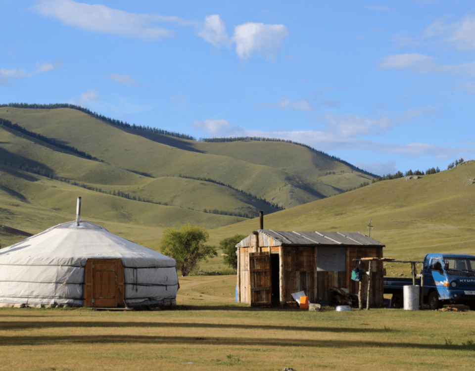 A Mongolian ger - Gorkhi Terelj National Park in summer in your guide to Mongolia's seaons