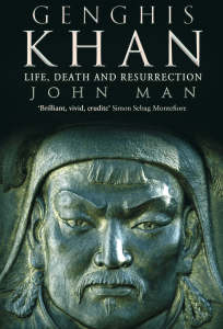 Cover of Genghis Khan by John Man in our blog post Books About Mongolia