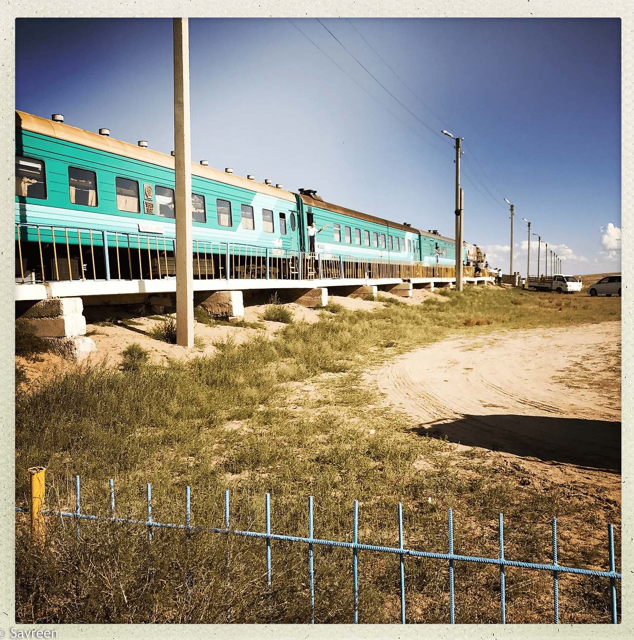 Local Trans Mongolian train