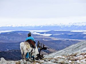Tsaatan Reindeer Herder Darkhad Depression Mongolia