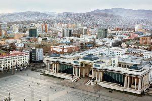 Aerial Photograph of Ulaanbaatar