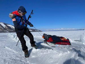 Khovsgol Winter Ice Expedition - On va marcher sur le lac