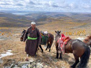 Horse trek at Mongolia's Terkhiin Tsagaan Nuur National Park