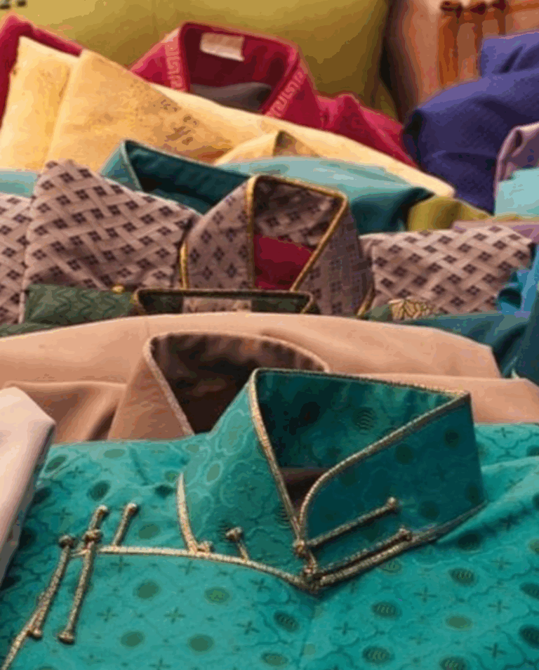 Mongolian deel jackets - shopping in Ulaanbaatar